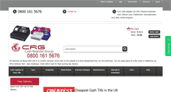 Desktop Screenshot of cashregistergroup.com